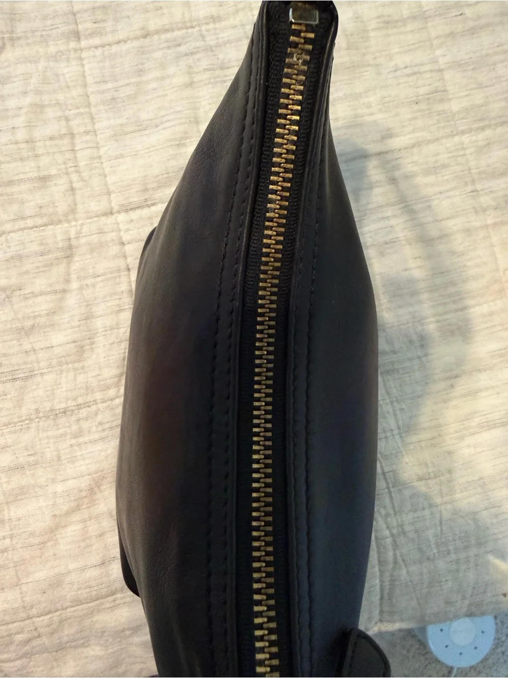 Coach sleek black